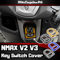 Nmax V2 V3 Key Switch Cover CNC Protector Decorative Accessories For YAMAHA NMAX V2 V3