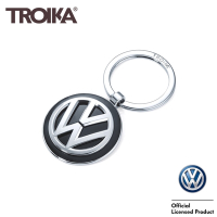 德國TROIKA福斯Volkswagen鑰匙圈VW鑰匙圈KR16-05/VW(VW聯名正品logo,附授權編號貼紙)吊飾