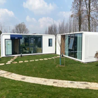 High Quality Modern Design Pod Living Container Homes Apple Cabin Prefabricated Movable Houses Luxury Expandable Container House
