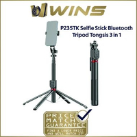 Tripod P235TK Selfie Stick 2,2meter Bluetooth Tongsis 3 in 1 Tiktok Series Multifungsi dan Stylish u