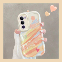 เคสโทรศัพท์สายรุ้งมีความสุข KOSLAM เข้ากันได้กับ VIVO Y19S, V40 Lite, Y200, Y100, Y28s, Y28, Y38, Y1