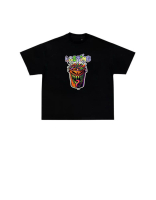 Boxy fit Kaos Oversized Tshirt Lasting Zombie  Black Pria dan Wanita
