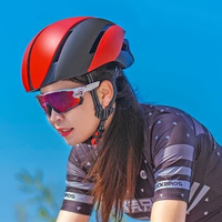 ROCKBROS Bicycle Helmet Cycling Helmet EPS Integrally-molded Bike Helmet Reflective MTB Bicycle Safety Hat Sport Safety Cap