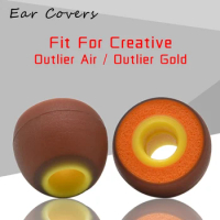 Earplugs For Creative Outlier Air / Outlier Gold Earphone Ear Buds Replacement Headset Ear Pad PU