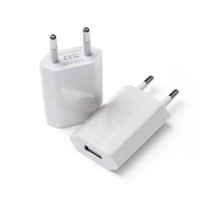 AC/DC USB Mobile Phone Charger 5V Travel Mini Wall Plug Charging Adapter For Iphone Samsung Xiaomi Huawei Smartphone Charger