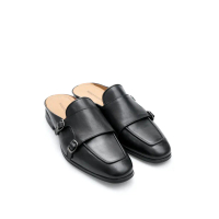 DYLAN BLACK Sepatu Kulit Slip On & Mules Pria by Mario Minardi
