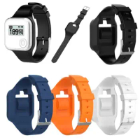 Watch Band Silicone Adjustable Replacement Strap for Golf Buddy Voice 2 GPS
