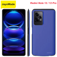6800Mah High Quality Battery Charger Case For Xiaomi Redmi Note 12 Note 12Pro Battery Case For Redmi Note 12 Pro Power Case