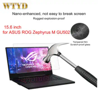 15.6 inch For ASUS Laptop Screen Protector HD Tempered Glass Protective Film for ASUS ROG Zephyrus M GU502 Screen Glass Film