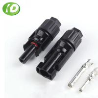1/5/10/20 Pairs Solar PV Connector and 1 Spanner Solar Panel Connector used for 30A Solar Cable 2.5mm2 4mm2 6mm2 Free Shipping