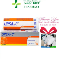 Viên Sủi Upsa C - Giúp Bổ Sung Vitamin C, Chống Oxy Hóa, Tăng Sức Đề Kháng Và Miễn Dịch, Bồi Bổ Cơ T