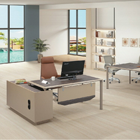【 IS空間美學 】5.8尺密鹿庫主管桌(2023B-133-1) 辦公桌/電腦桌/會議桌