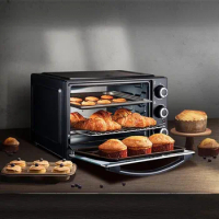 Electric Oven, Household Multifunctional Baking Oven, Multi-layer Baking Position K15 Pizza Oven Air Fryer Electric Kitchen Oven