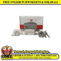 SLG Slot Body Kunci Pintu Geser Lidah Mekar Sliding Door Set