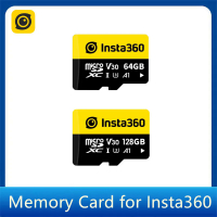 Insta360 SD การ์ดหน่วยความจำสำหรับ Insta 360 X3 X2 Ace Pro Ace One RS R Sphere 64กิกะไบต์128กิกะไบต์ V30 A1มากอุปกรณ์เดิม