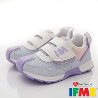 IFME日本健康機能童鞋-機能學步鞋IF30-231102藍紫(中小童段)