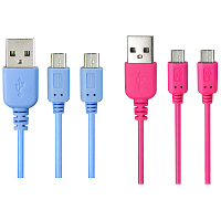 KINYO 充電可分享Micro USB 極速2.4A充電傳輸線1.2M