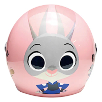 【S-MAO】正版卡通授權 動物方城市 Judy兔 兒童安全帽 3/4半罩 附鏡片(安全帽│機車│鏡片│GOGORO E1)