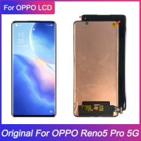 Original For Oppo Reno5 Pro LCD Display Screen Touch Panel Digitizer For Oppo Reno 5 pro LCD PDSM00 PDST00 CPH2201 display