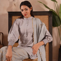 New arrival baju Affifah Aaliyah - plain and songket combo Premium quality - raya new collection - s