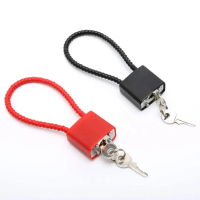 LOCK003 Fleksibel Gembok Kawat Baja Anti Maling Kunci Koper Lemari Tali Lentur Kuat