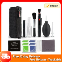 Professional Camera Cleaning Kit Lens Cleaning Kit w/ Air Blower Cleaning Pen Cleaning Cloth for Most Camera Mobile Phone Laptop