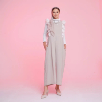 Ichic Cleora Khaki Jumpsuit