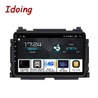 Idoing 9"Car Android Autoradio Carplay Multimedia Player For Honda Vezel HRV HR V 2015-2017 GPS Navigation And Glonass Head Unit