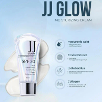 JJ Glow sunscreen yang mengandung moustrizer