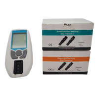 7 in1 portable biochemistry analyzer blood testing equipment lipid profile strips uric acid //creatinine/cholesterol meter