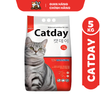 [5KG] Thức Ăn Hạt Cho Mèo CATDAY Dành Cho Mèo Mọi Lứa Tuổi