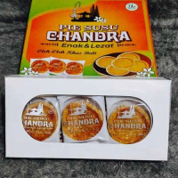 Pie Susu Candra dan Pie Kacang Candra Makanan Oleh-Oleh Khas Bali Isi 50 Pcs
