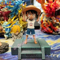 New One Piece Childhood Straw Hat, Luffy Weeps, And Hat Scratching Special Encyclopedia Wcf Proportional Handmade Model Decorati