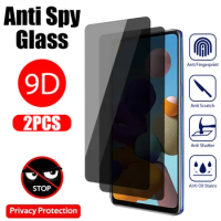 2-4Pcs Full Cover Anti-peep Screen Protector For Samsung Galaxy A23 A33 A53 A73 5G Privacy Phone Film For S20 S21 FE 5G