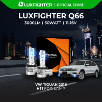 LUXFIGHTER Q36 H11 FOGLAMP LAMPU KABUT MOBIL LED VW TIGUAN 2018
