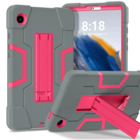 50pcs Armor Stand Shockproof Kids Tablet Case For Samsung Galaxy Tab A9 Plus 2023 SM-X110 X115 X117 SM-X210 X216 X218 Cover