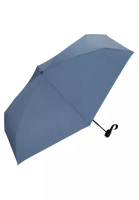 WPC Wpc. 袖珍純色縮骨雨傘 - 藍灰色