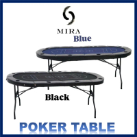 Foldable Folding Portable Deep Stack Texas Poker Blackjack Table Desk Holdem Cup Holder