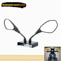 Motorcycle Rear View Side Mirrors E-Bicycle Clockwise Convex Accessories For BWM R1250GS R1200GS CB500X CB190X