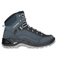 【LOWA】女 歐洲製造 RENEGADE GTX 中筒防水透氣多功能健行鞋/登山鞋(LW320945-0619 煙藍)