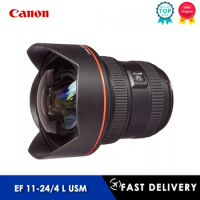 Canon Lens Canon 11-24mm F4L USM Lens Wide Angle Fish-Eye Large Aperture DSLR Camera Lens For 60D 70D 80D 90D 6D II 5D 5D III