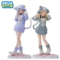In Stock SEGA Luminasta Re: Life A Different World From Zero Emilia Beatrice Fluffy Pack Ver. PVC Anime Action Figures Model Toy