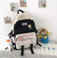 Tas Perempuan Sekolah Siswa Anak Smp Sma Gadis Manis Remaja Wanita Korea Jepang Ransel Harajuku Komb
