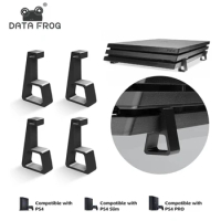 Data Frog 4Pcs Horizontal Console Holder Cooling Legs Stand Bracket For PS4 Game Console PlayStation4 Slim Pro Game Accessories