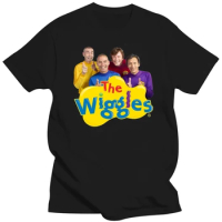 The Wiggles Band Australia VintageCrewNeck T-shirtLetter T-shirtTop Qualitycute t-shirt