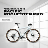 Sepeda Hybrid Pacific Rochester Pro AL 700C Alloy 6061 - Sepeda Hybrid 700c Pacific Rochester Pro Ne