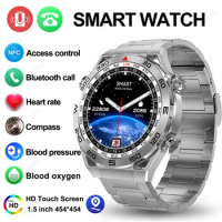 NFC ECG+PPG Bluetooth Call Smartwatch GPS Track Motion Bracelet Fitness Sports Smart Watch For Huawei Ultimate Smart Watch Men