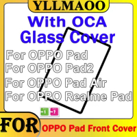 1 PCS +OCA Pad2 For OPPO Pad Air 2/OPPO Realme Pad For OPD2101 OPD2201 OPD2202 RMP2102 RMP2103 Front Glass Replace Repair Parts