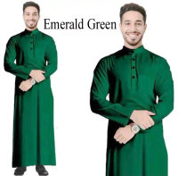 Jubah Lelaki Al-Arabic Top Design 2 Sisi Poket, Saiz S hingga 6XL - Clothing