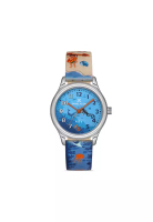 Daniel Klein Boys' Analog Watch DK.1.13182-4 Blue Silicone Strap Watch